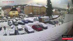 Střed obce Rokytnice nad Jizerou