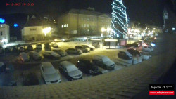 Střed obce Rokytnice nad Jizerou