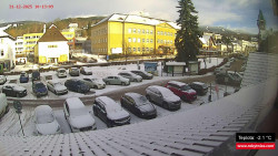 Střed obce Rokytnice nad Jizerou