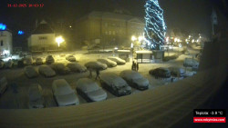 Střed obce Rokytnice nad Jizerou