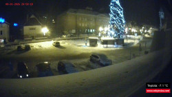 Střed obce Rokytnice nad Jizerou