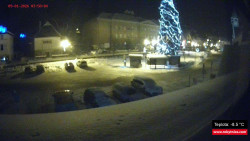 Střed obce Rokytnice nad Jizerou