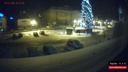 Střed obce Rokytnice nad Jizerou