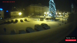 Střed obce Rokytnice nad Jizerou