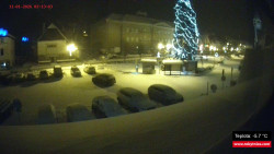 Střed obce Rokytnice nad Jizerou