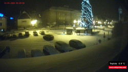 Střed obce Rokytnice nad Jizerou