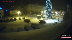 Střed obce Rokytnice nad Jizerou