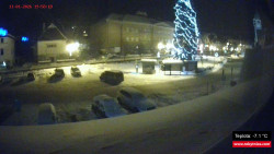 Střed obce Rokytnice nad Jizerou