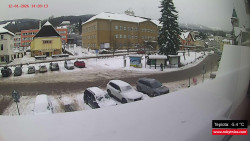 Střed obce Rokytnice nad Jizerou