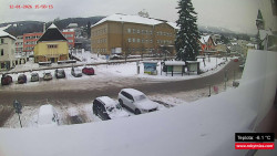 Střed obce Rokytnice nad Jizerou