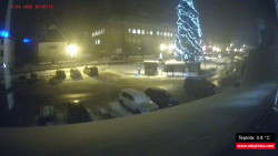 Střed obce Rokytnice nad Jizerou