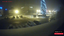 Střed obce Rokytnice nad Jizerou