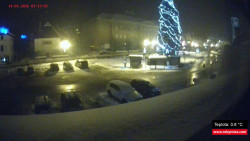 Střed obce Rokytnice nad Jizerou