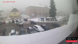 Střed obce Rokytnice nad Jizerou