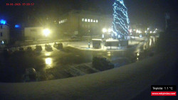 Střed obce Rokytnice nad Jizerou