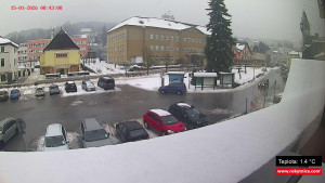 Město Rokytnice nad Jizerou - Střed obce Rokytnice nad Jizerou - 15.1.2026 v 08:45