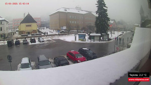 Město Rokytnice nad Jizerou - Střed obce Rokytnice nad Jizerou - 15.1.2026 v 15:45