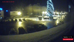 Střed obce Rokytnice nad Jizerou