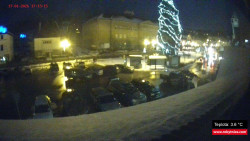 Střed obce Rokytnice nad Jizerou