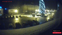 Střed obce Rokytnice nad Jizerou