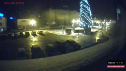 Střed obce Rokytnice nad Jizerou