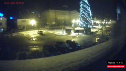 Střed obce Rokytnice nad Jizerou