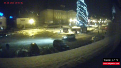 Střed obce Rokytnice nad Jizerou