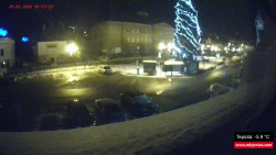 Střed obce Rokytnice nad Jizerou