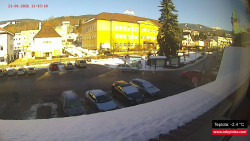 Střed obce Rokytnice nad Jizerou