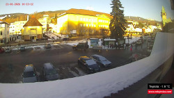 Střed obce Rokytnice nad Jizerou