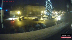 Střed obce Rokytnice nad Jizerou