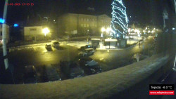 Střed obce Rokytnice nad Jizerou