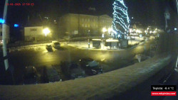 Střed obce Rokytnice nad Jizerou