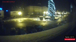 Střed obce Rokytnice nad Jizerou