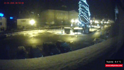 Střed obce Rokytnice nad Jizerou