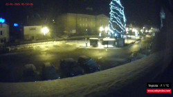 Střed obce Rokytnice nad Jizerou