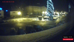 Střed obce Rokytnice nad Jizerou