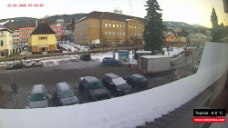 Střed obce Rokytnice nad Jizerou