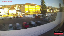 Střed obce Rokytnice nad Jizerou