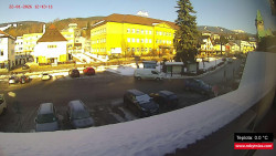 Střed obce Rokytnice nad Jizerou