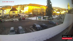 Střed obce Rokytnice nad Jizerou