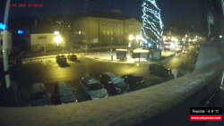 Střed obce Rokytnice nad Jizerou