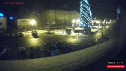 Střed obce Rokytnice nad Jizerou