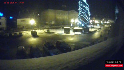 Střed obce Rokytnice nad Jizerou