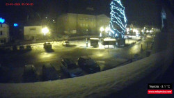 Střed obce Rokytnice nad Jizerou