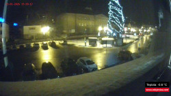 Střed obce Rokytnice nad Jizerou