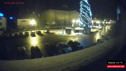 Střed obce Rokytnice nad Jizerou