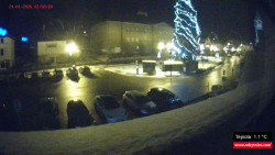 Střed obce Rokytnice nad Jizerou