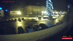 Střed obce Rokytnice nad Jizerou