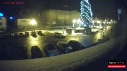 Střed obce Rokytnice nad Jizerou